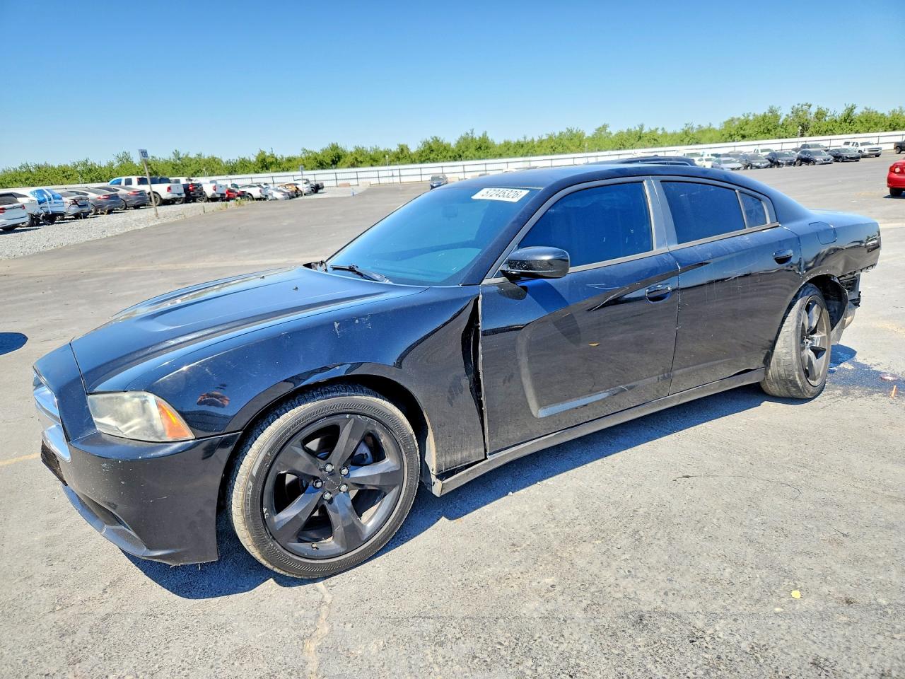 2014 Dodge Charger SE, VIN 2C3CDXBG8EH306858 — Зад