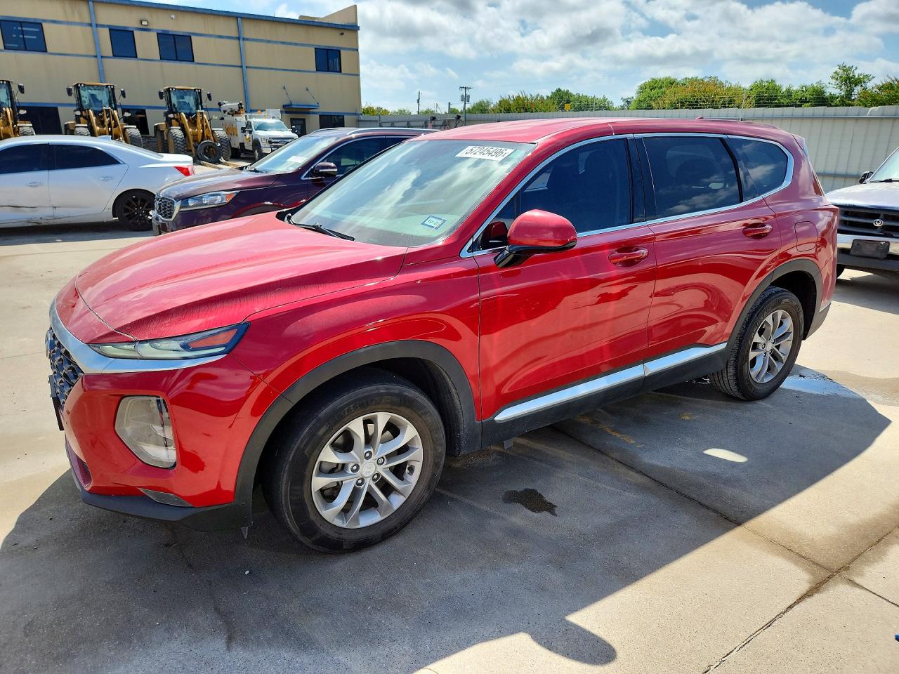 2020 Hyundai Santa Fe SEL, VIN 5NMS33AD8LH240131 — Hail