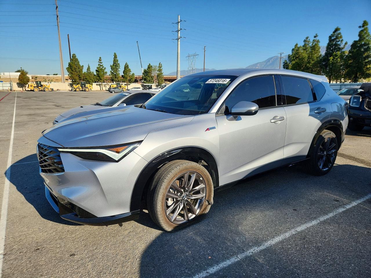 2025 Acura ADX w/A-Spec Package, VIN 3HDSA2H54SM709689 — Undercarriage