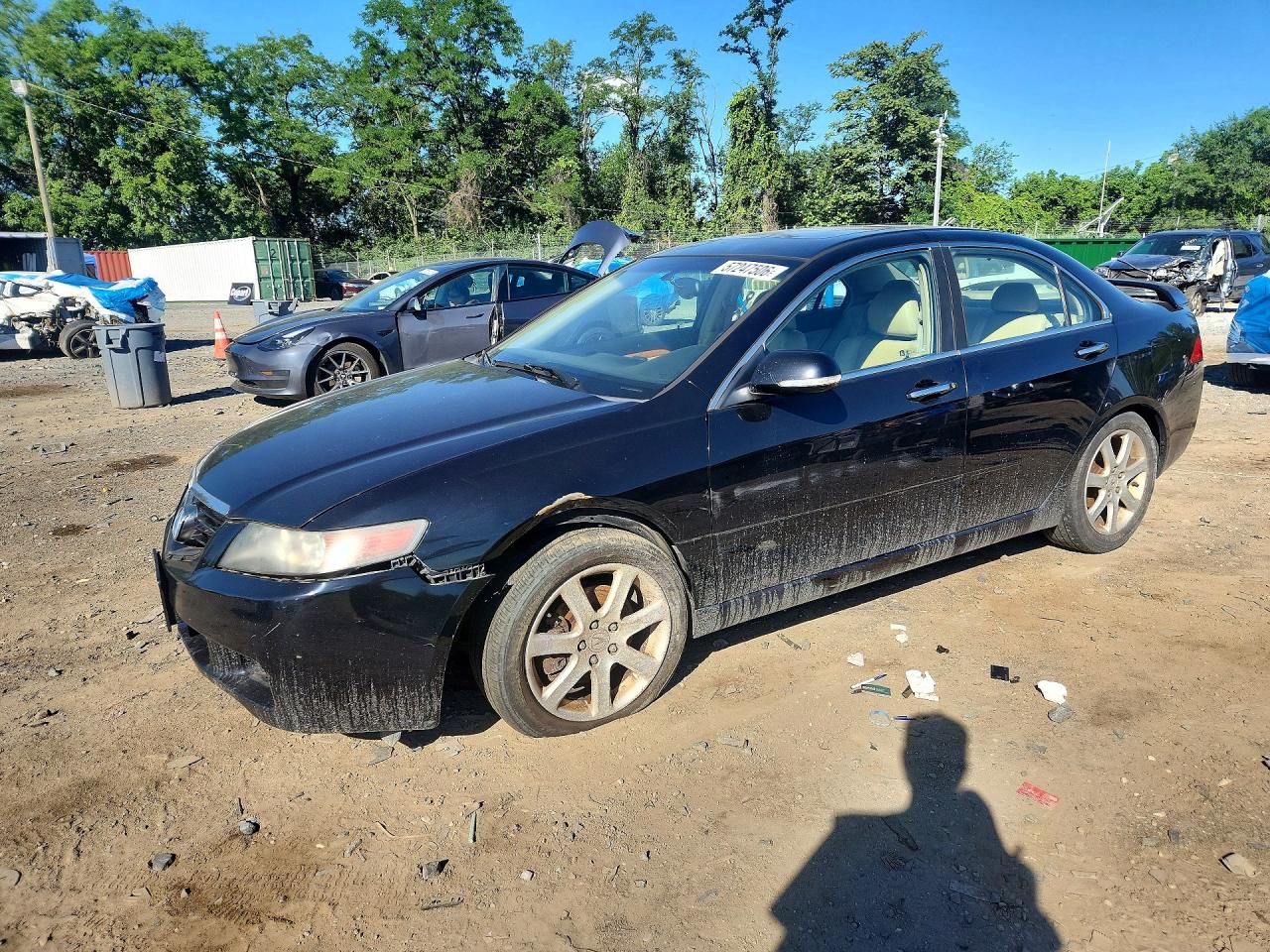 2005 Acura TSX, VIN JH4CL95825C027597 — Minor dents and scratches