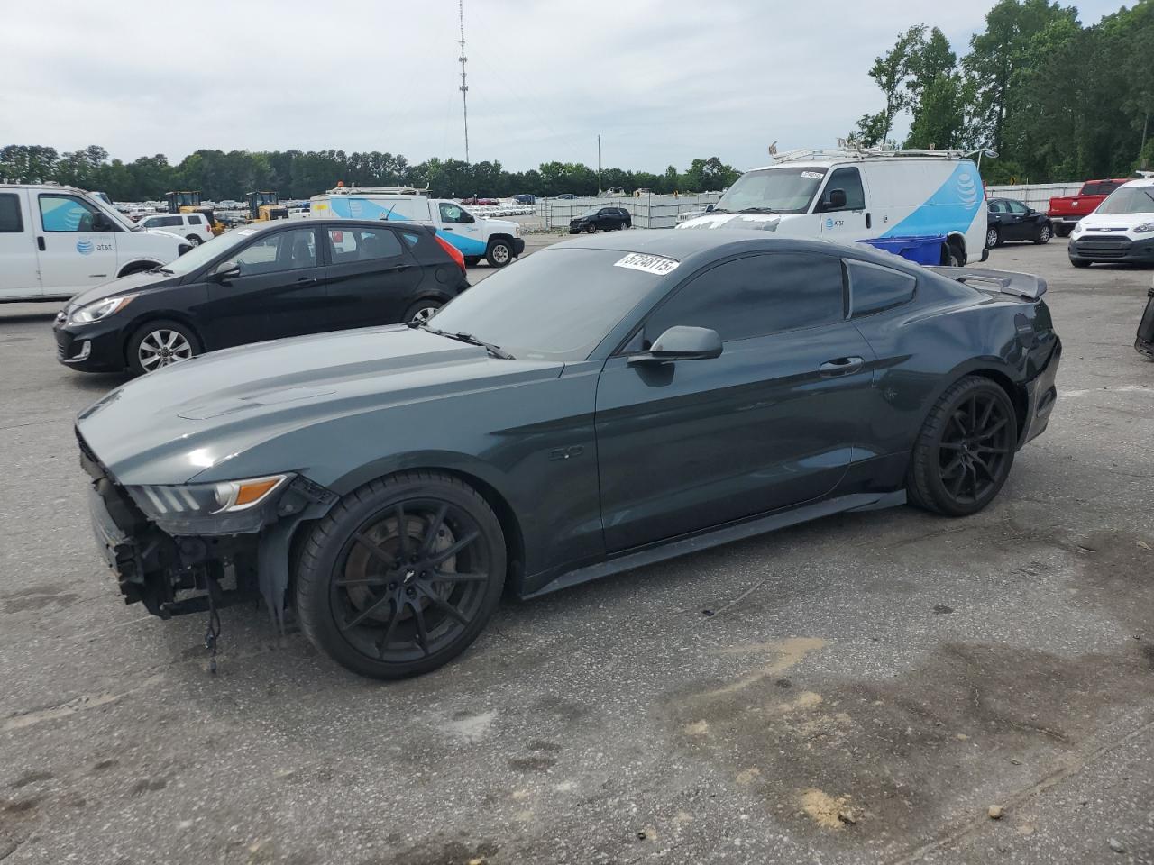 2016 Ford Mustang GT, VIN 1FA6P8CFXG5209852 — Front end