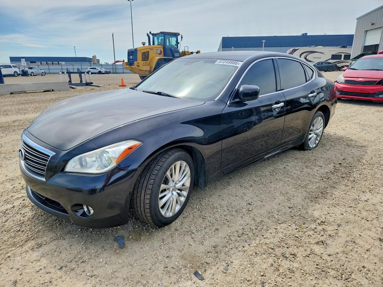 2012 Infiniti M, VIN JN1AY1AR0CM580138 — Front end