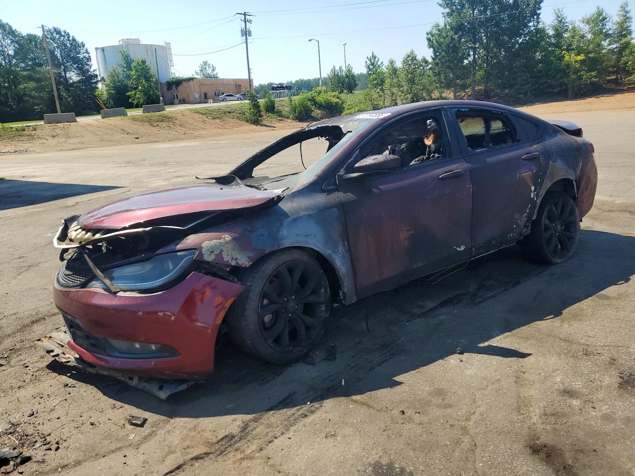 2015 Chrysler 200 S, VIN 1C3CCCBG1FN551831 — Burn
