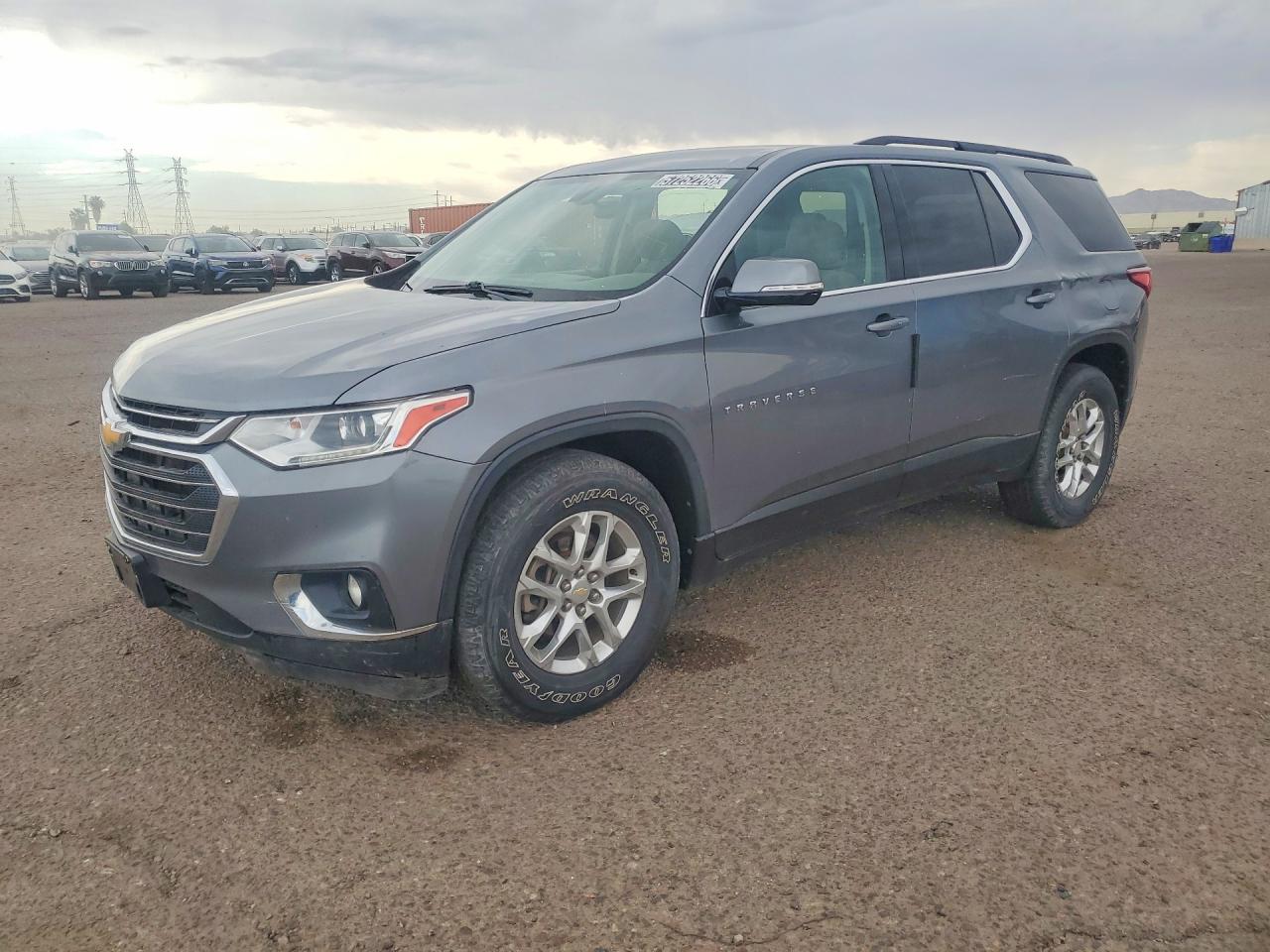 2020 Chevrolet Traverse LT Cloth, VIN 1GNERGKW5LJ195749 — Vandalism