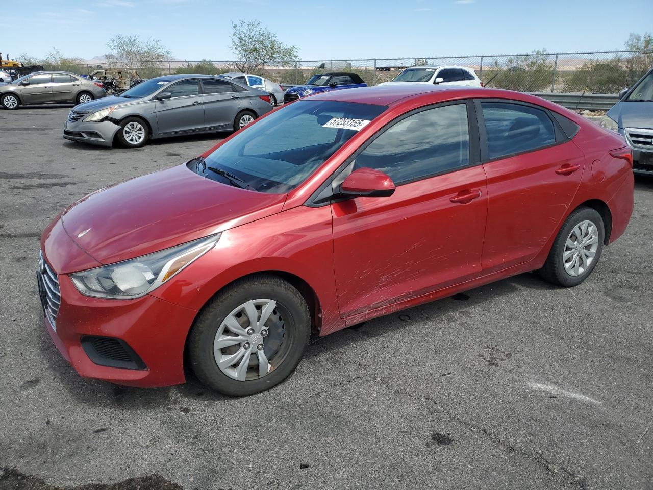 2020 Hyundai Accent SE, VIN 3KPC24A69LE114902 — Front end