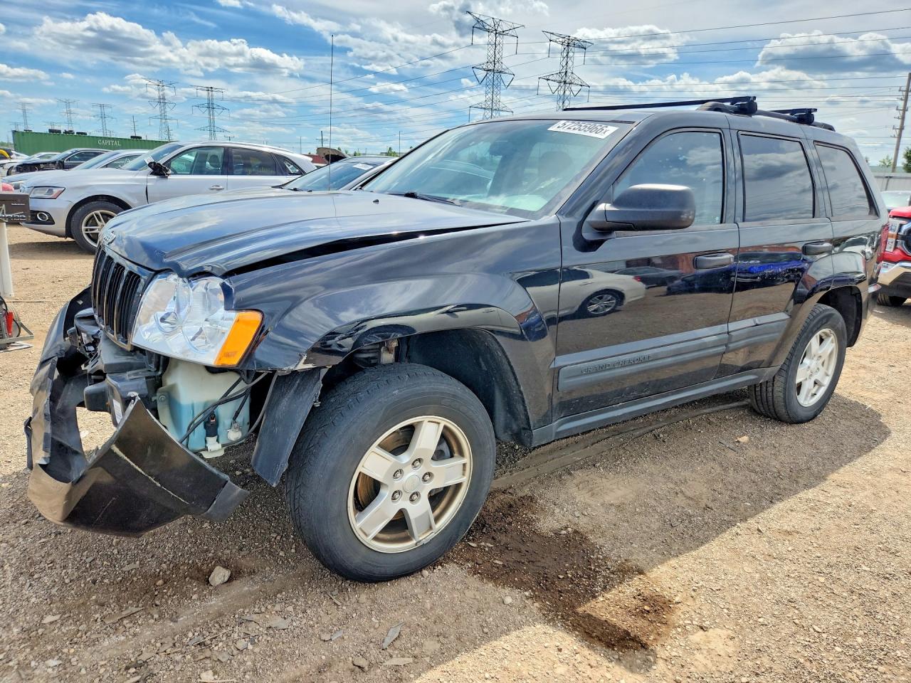2006 Jeep Grand Cherokee Laredo, VIN 1J4GS48K26C345781 — Front end