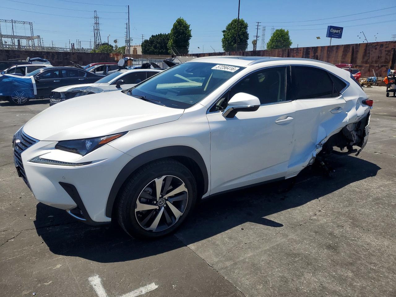 2021 Lexus NX 300, VIN JTJGARBZ1M5030979 — Зад