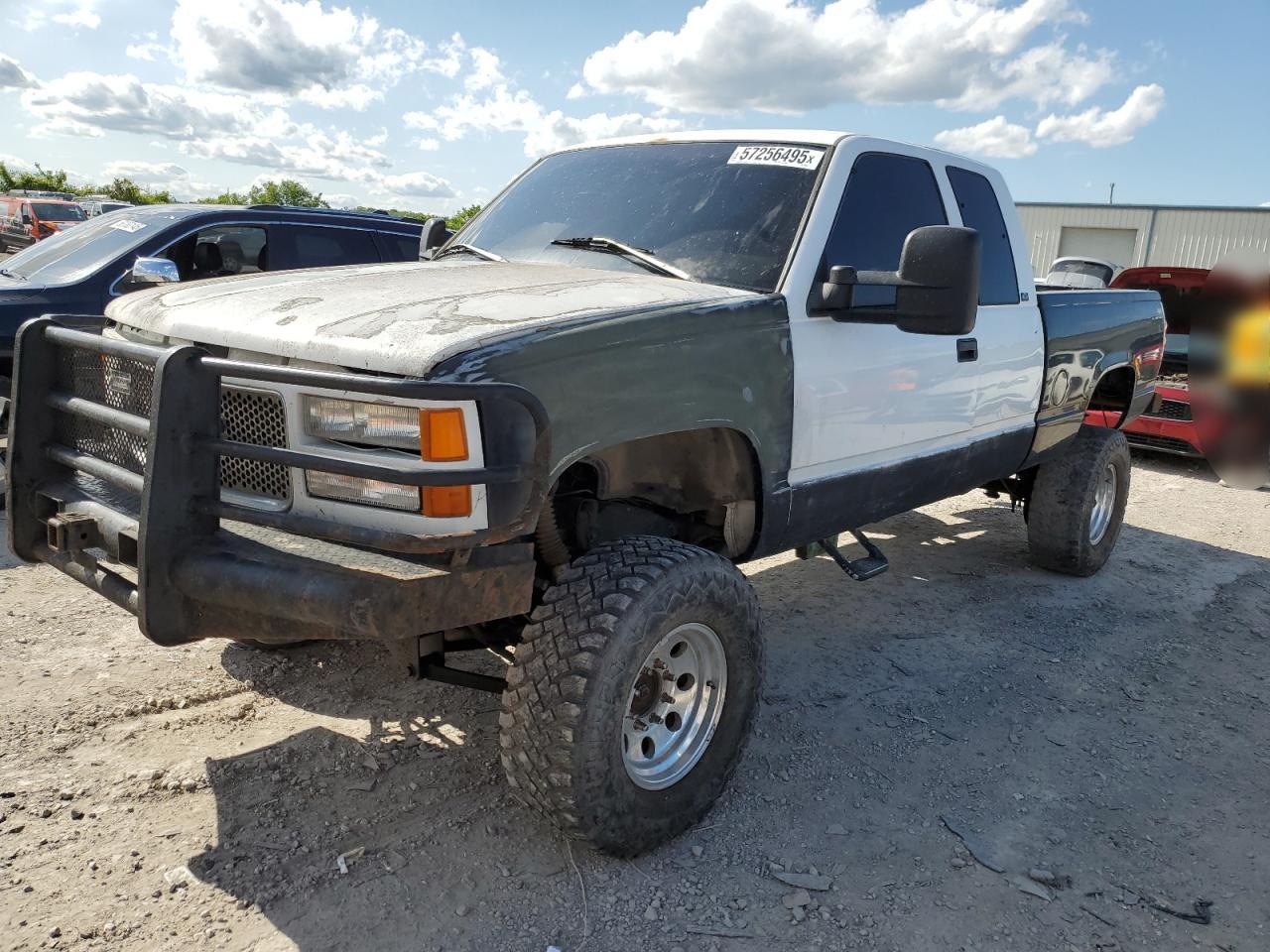 1997 GMC Sierra 2500, VIN 1GTGK29R7VE537383 — Hail