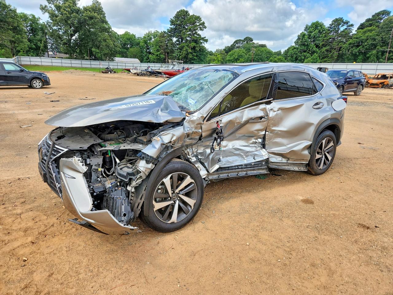 2020 Lexus NX 300, VIN JTJGARBZ6L2162877 — Side