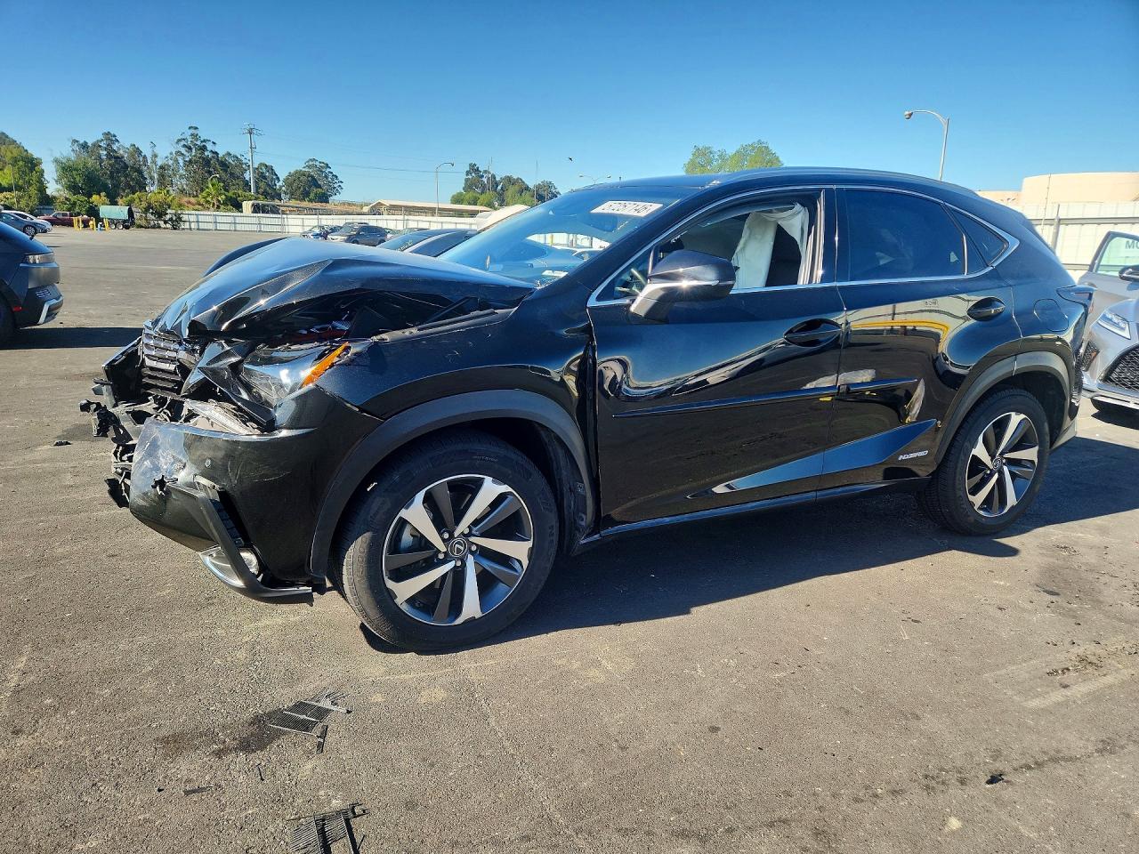 2018 Lexus NX 300h, VIN JTJBJRBZ2J2082371 — Front end
