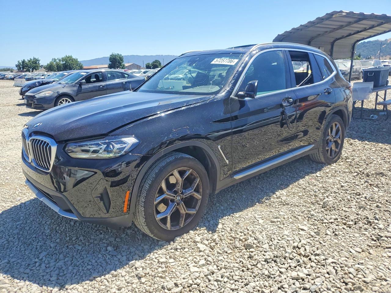 2023 BMW X3 xDrive30i, VIN 5UX53DP00P9R90372 — Roof