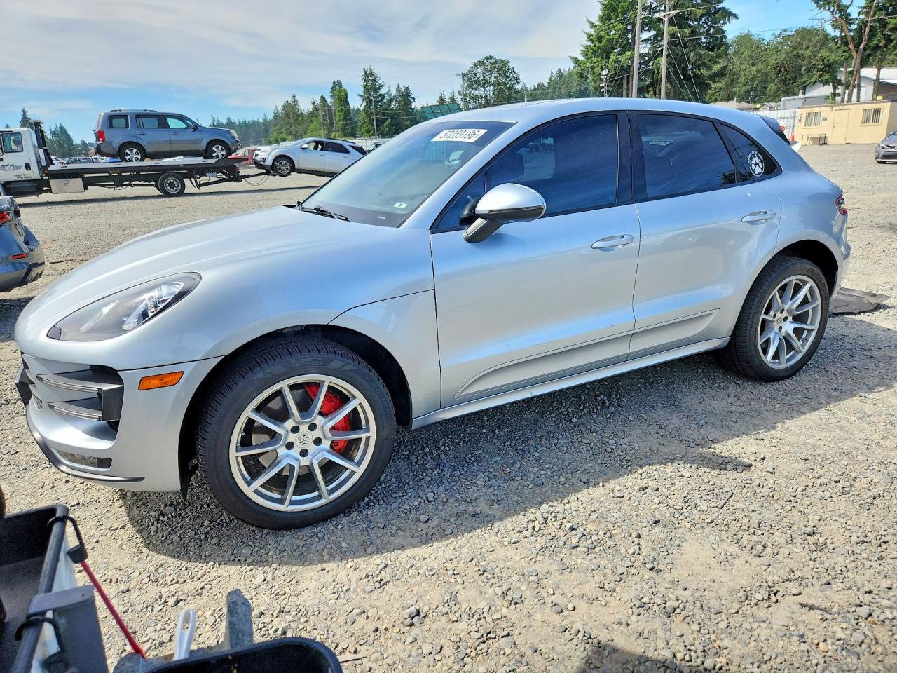 2015 Porsche Macan Turbo, VIN WP1AF2A58FLB47083 — Minor dents and scratches