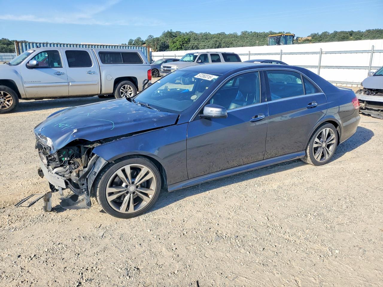 2016 Mercedes-Benz E 350 Sport, VIN WDDHF5KB0GB208431 — Front end