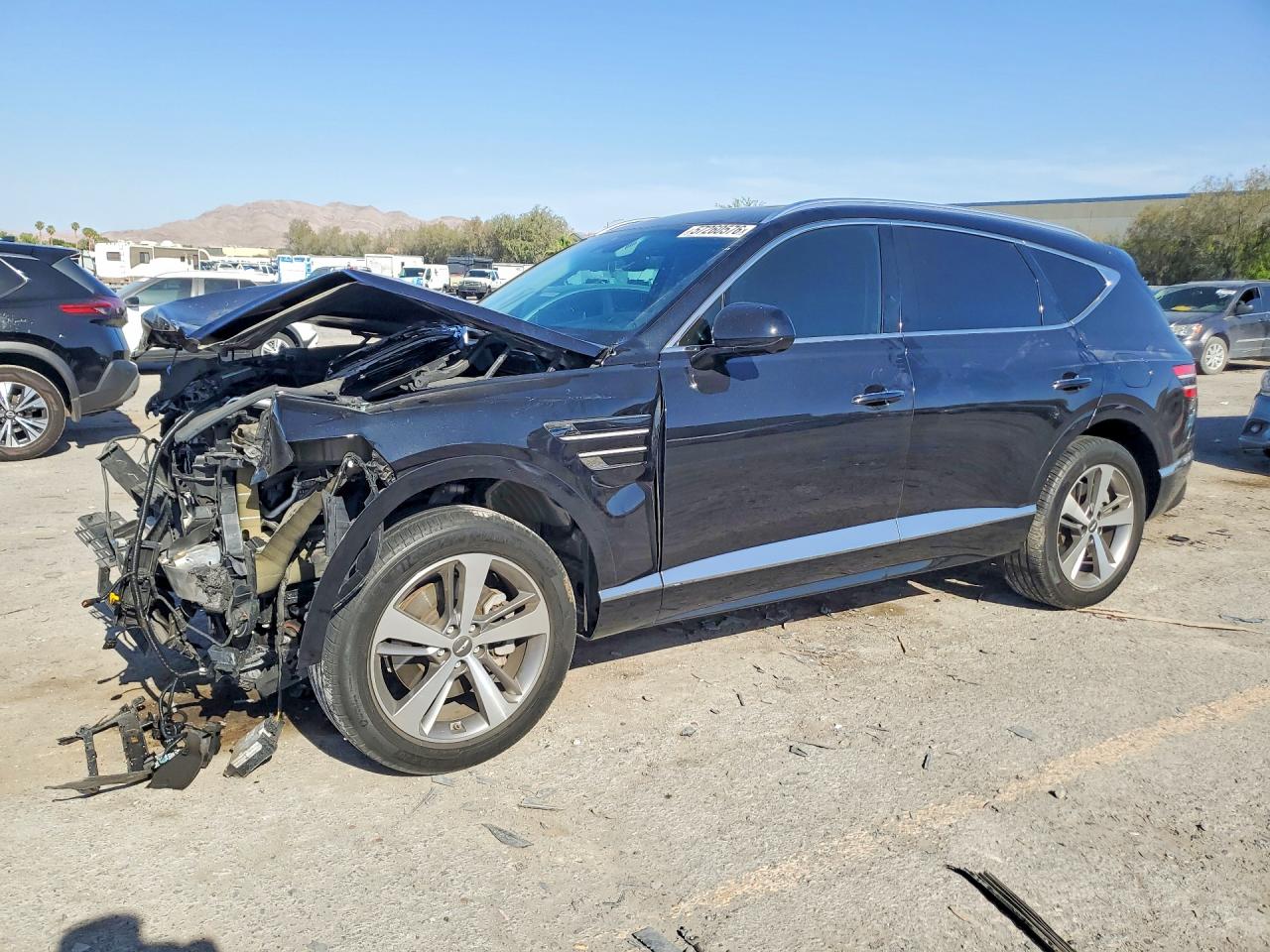 2021 Genesis GV80, VIN KMUHB4SB8MU073423 — Front end
