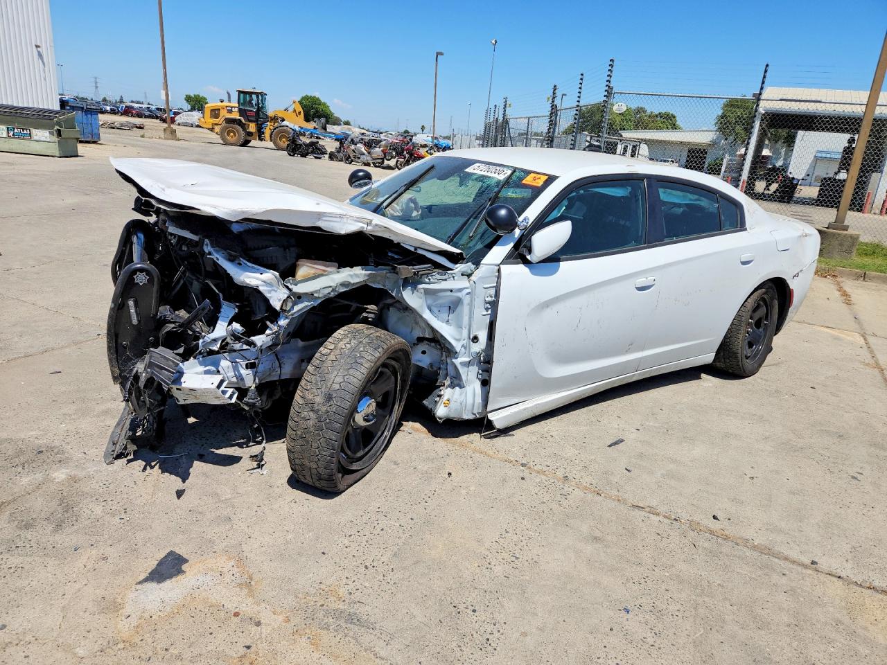 2021 Dodge Charger Police, VIN 2C3CDXAT6MH568987 — Front end