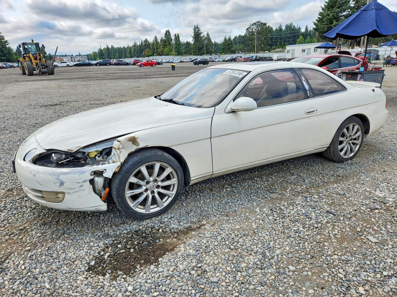 1995 Lexus SC, VIN JT8JZ31C5S0025689 — Front end