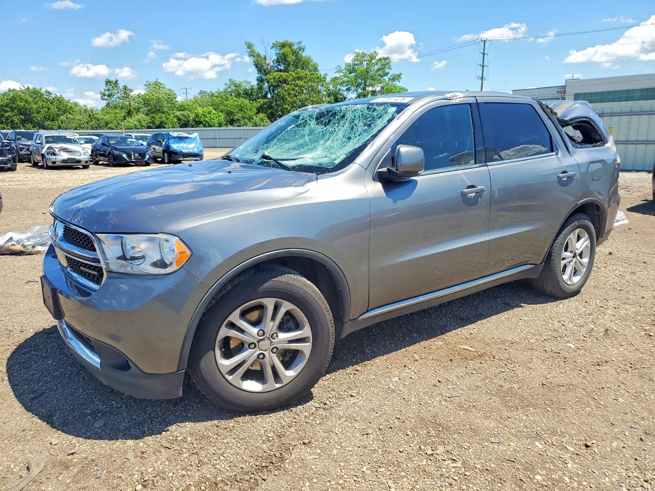 2012 Dodge Durango Crew, VIN 1C4RDJDG7CC113892 — Roof