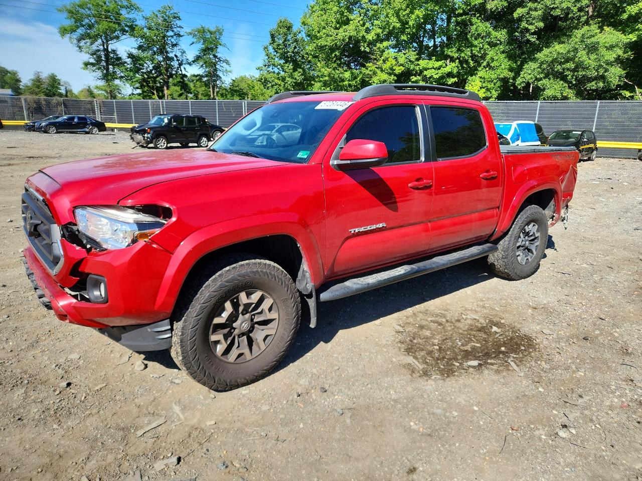 2021 Toyota Tacoma SR5, VIN 5TFCZ5AN2MX279488 — Front end