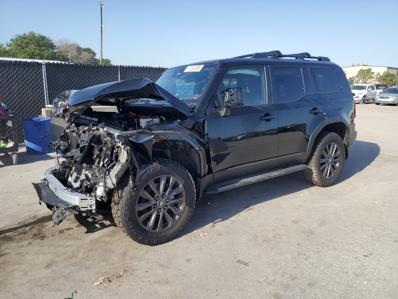 2025 Toyota Land Cruiser 1958 Edition, VIN JTEABFAJ6S5010025 — Front end