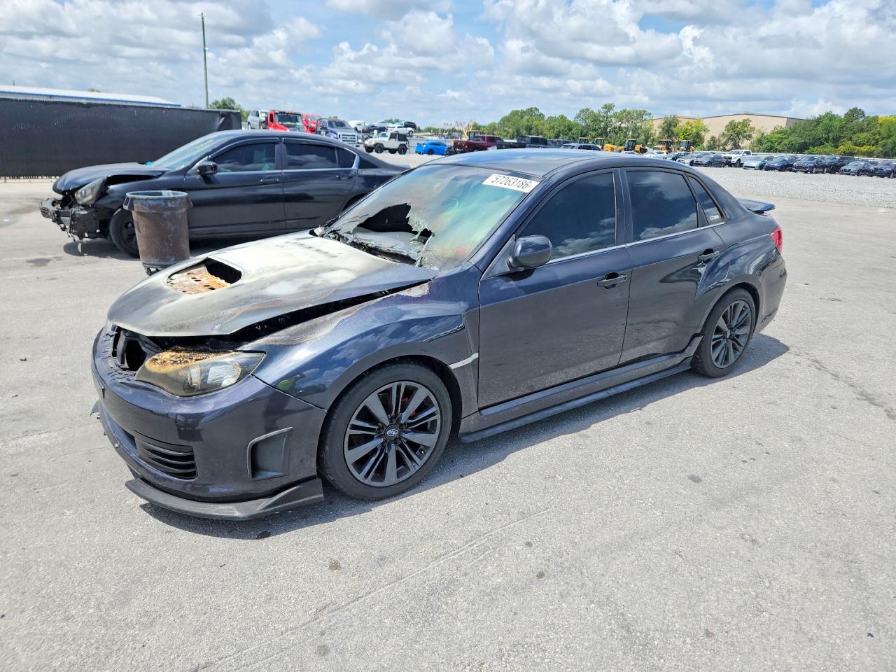 2011 Subaru WRX WRX Limited, VIN JF1GV7F61BG520129 — Engine fire