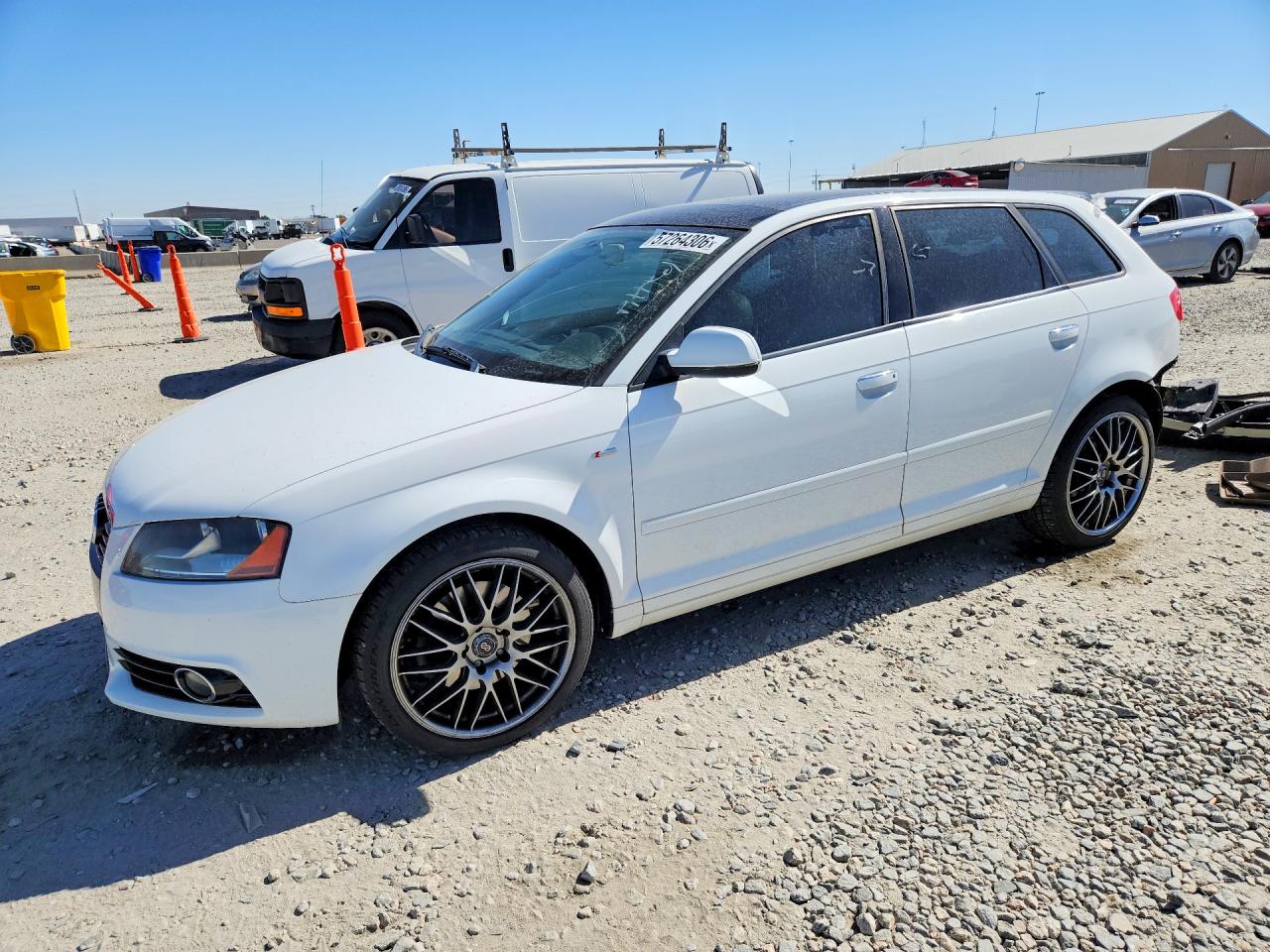 2011 Audi A3 Premium, VIN WAUDFAFM9BA099203 — Rear end