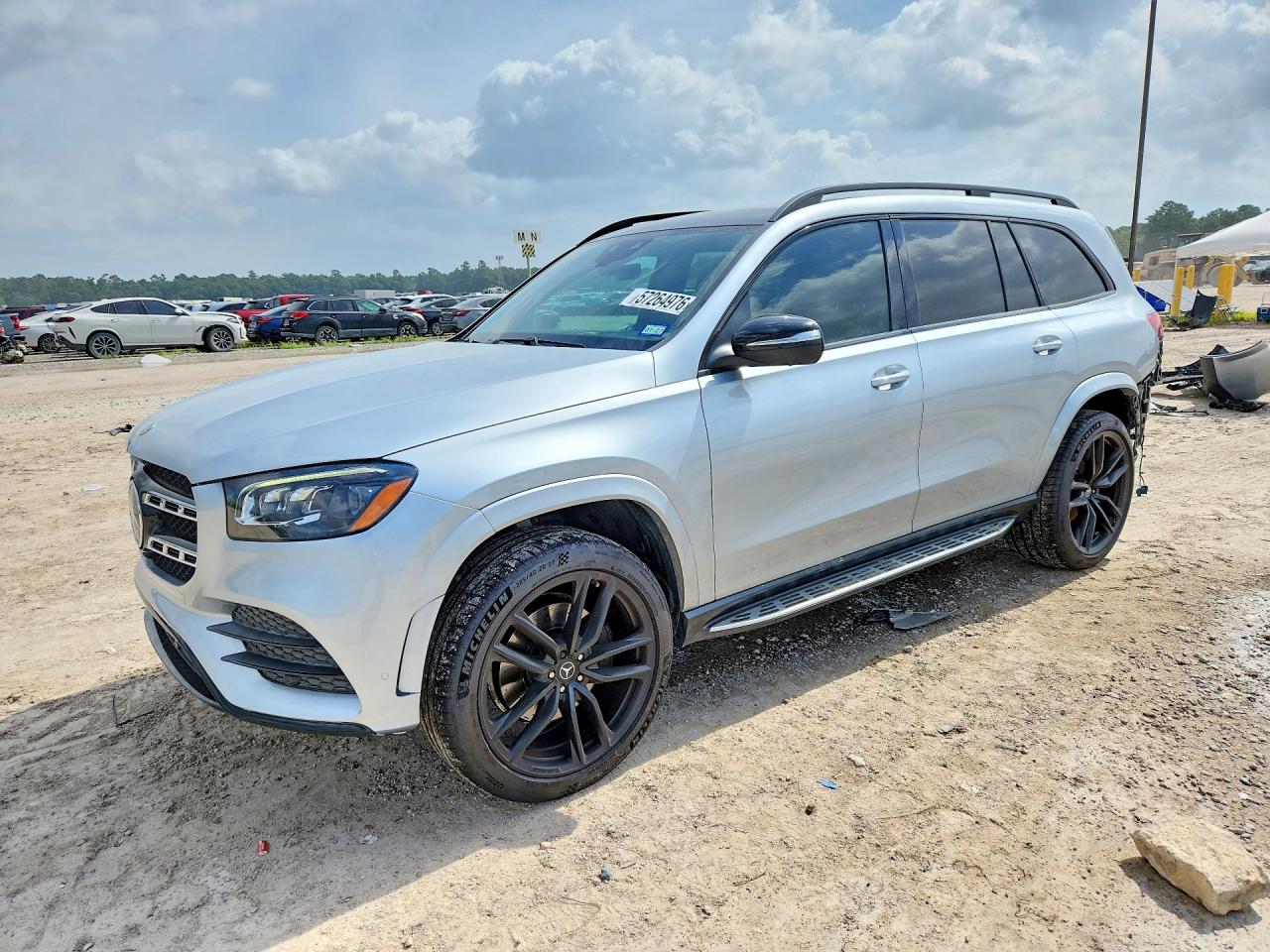 2022 Mercedes-Benz GLS 450, VIN 4JGFF5KE0NA725674 — Rear end