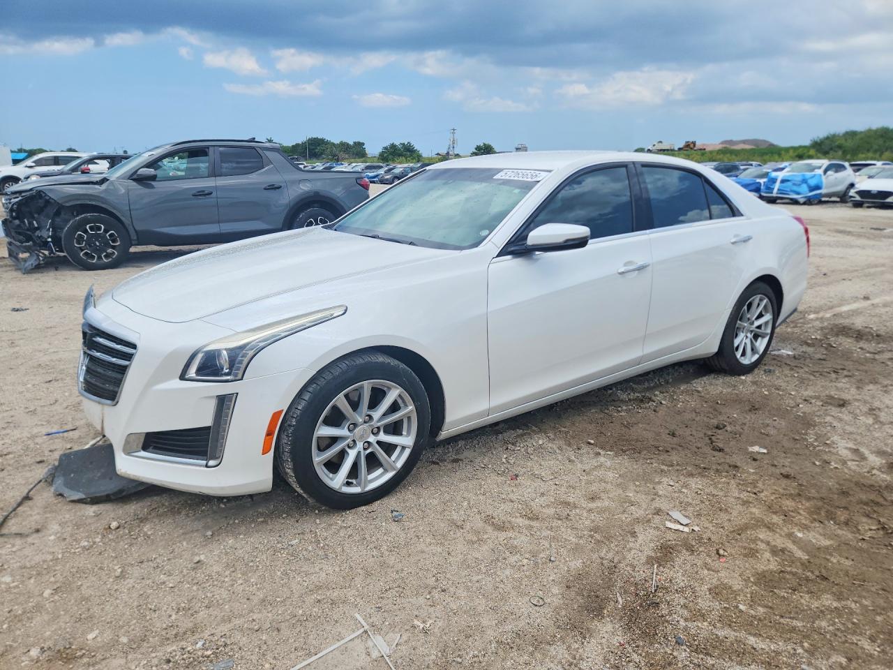 2019 Cadillac CTS RWD, VIN 1G6AP5SX9K0140948 — Undercarriage