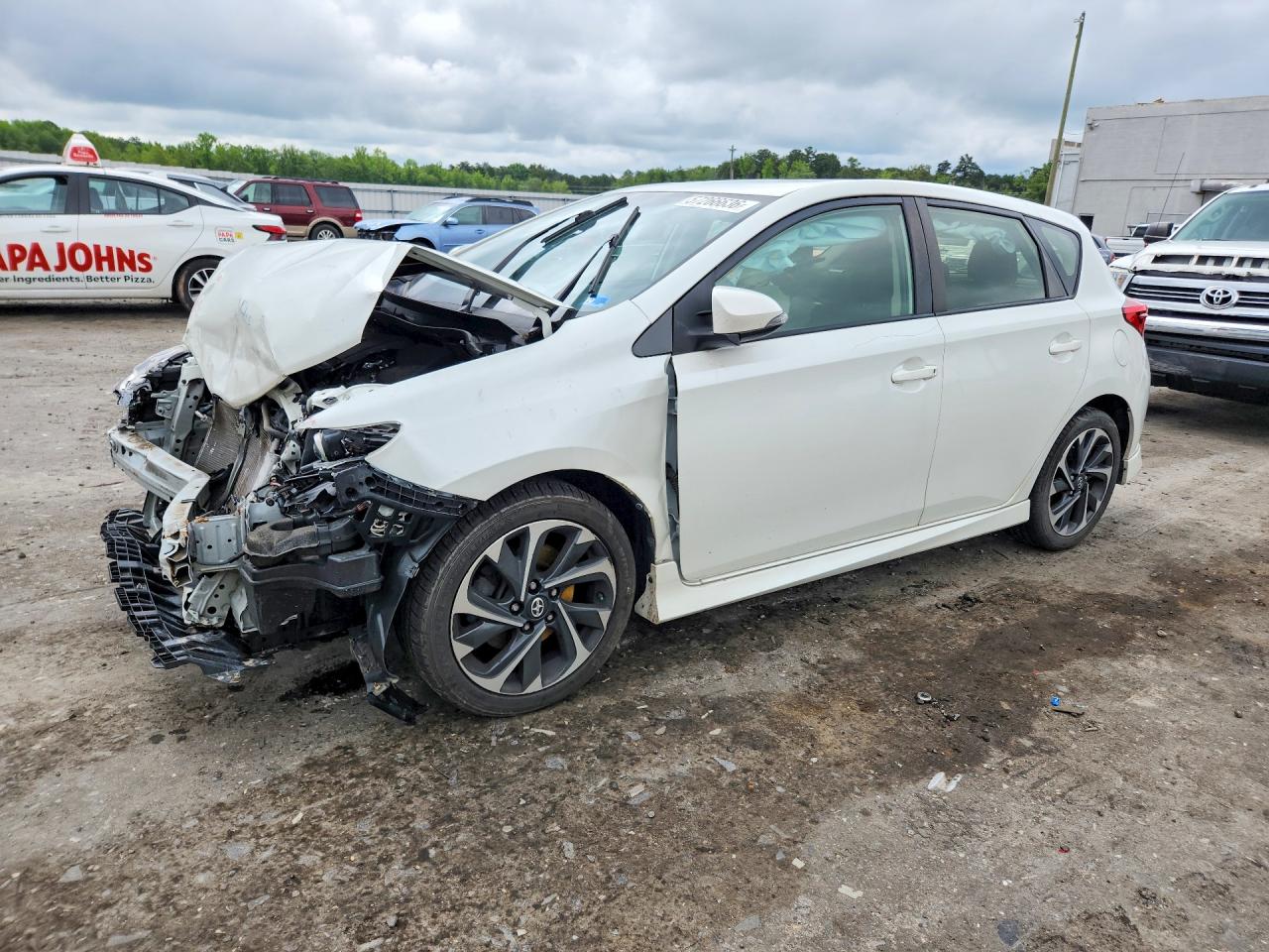 2016 Scion iM, VIN JTNKARJE7GJ500483 — Front end