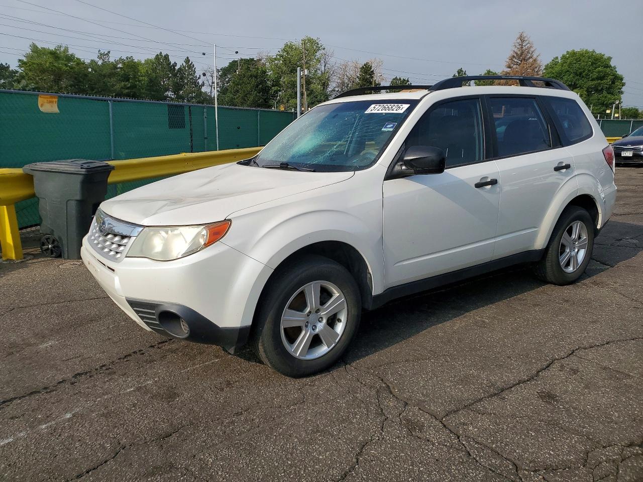 2013 Subaru Forester X, VIN JF2SHABC5DH428542 — Vandalism