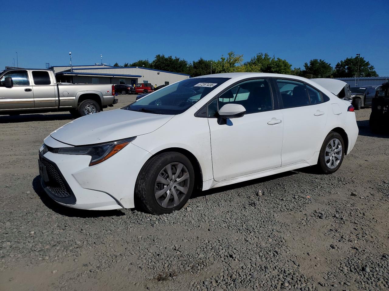 2021 Toyota Corolla LE, VIN 5YFEPMAE1MP189241 — Rear end