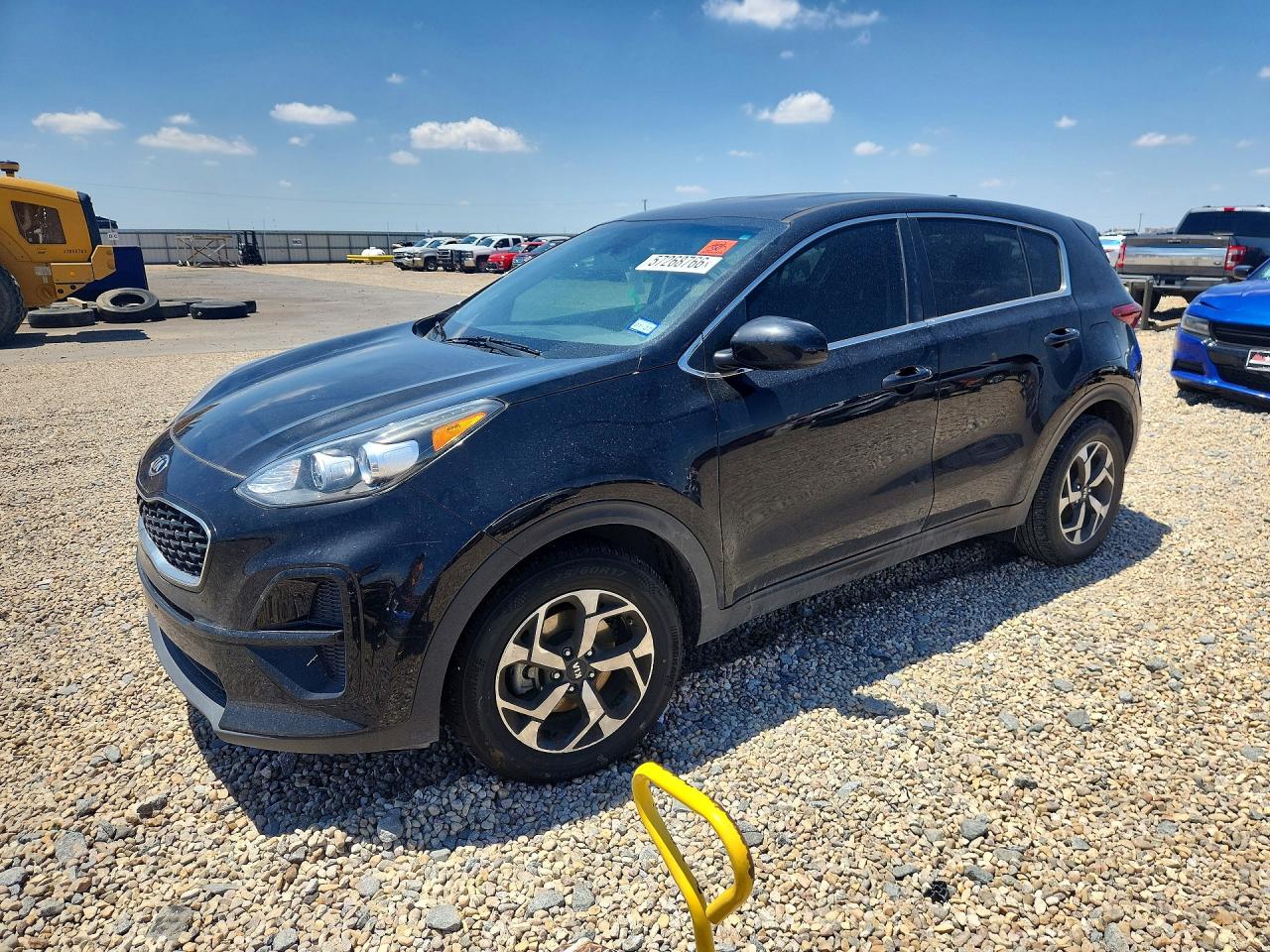 2021 Kia Sportage LX, VIN KNDPM3AC8M7937916 — Перед