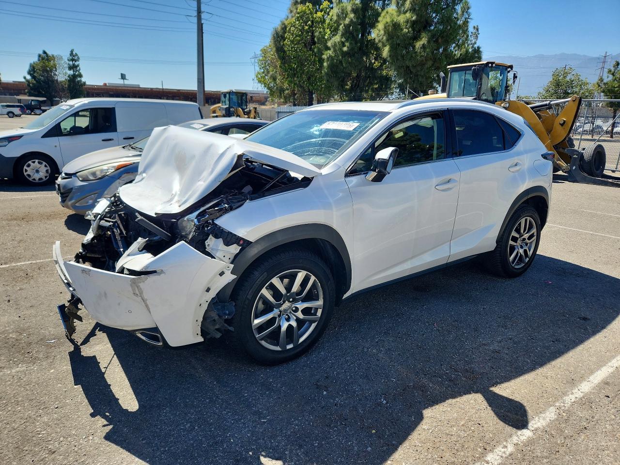 2016 Lexus NX 200t, VIN JTJYARBZ9G2035132 — Front end