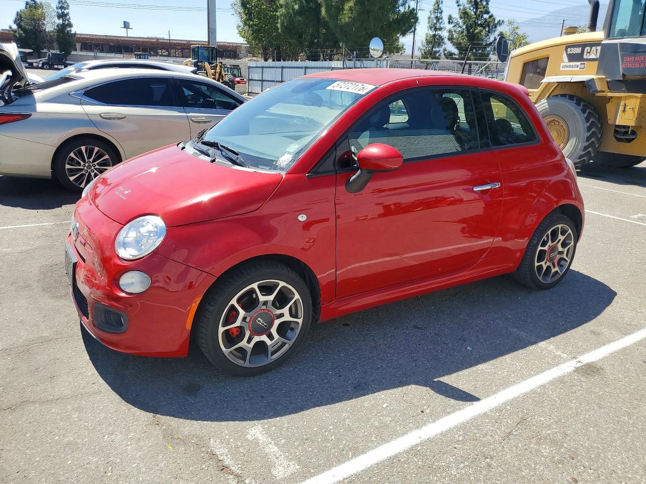 2014 FIAT 500 Sport, VIN 3C3CFFBR7ET267659 — Minor dents and scratches