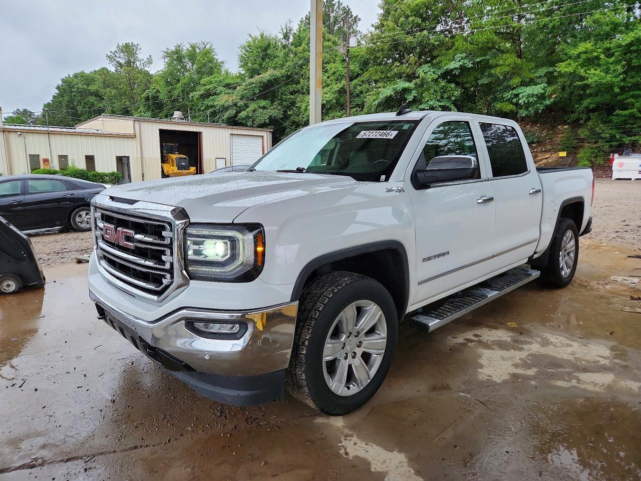 2018 GMC Sierra 1500 SLT, VIN 3GTU2NEJ1JG610237 — Rear end