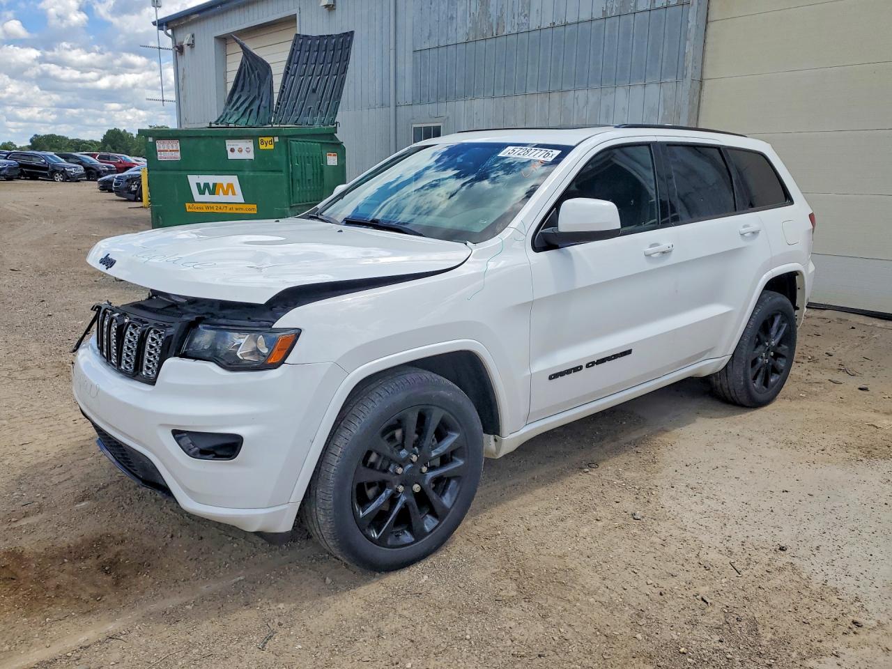 2017 Jeep Grand Cherokee Altitude, VIN 1C4RJFAG2HC938529 — Rejected repair