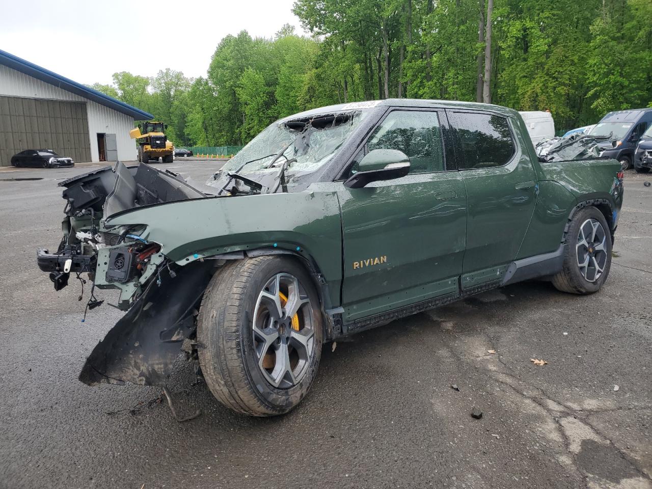 2023 Rivian R1T Adventure, VIN 7FCTGAAA5PN019737 — All over