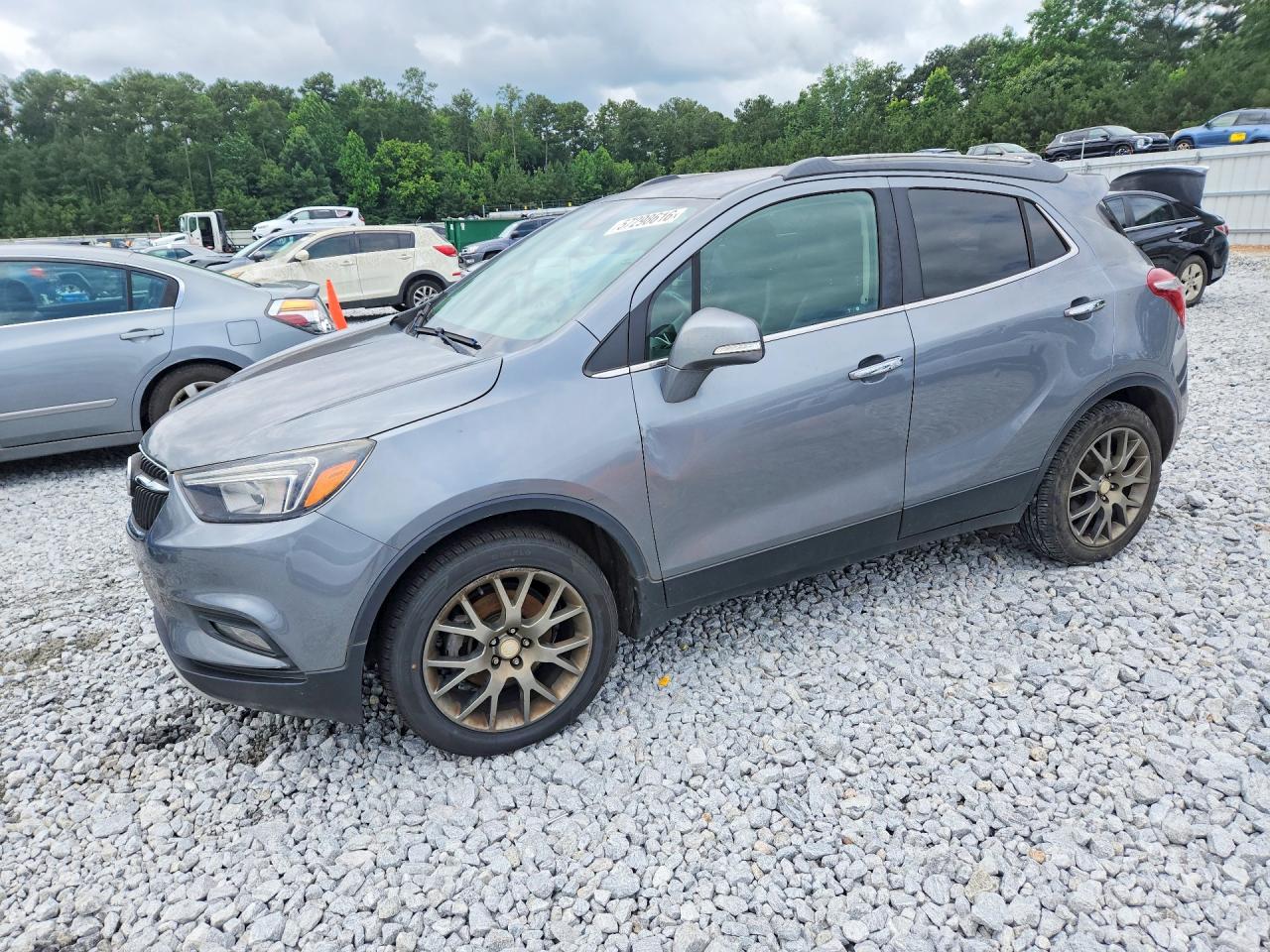 2019 Buick Encore Sport Touring, VIN KL4CJ1SB3KB804051 — Engine fire