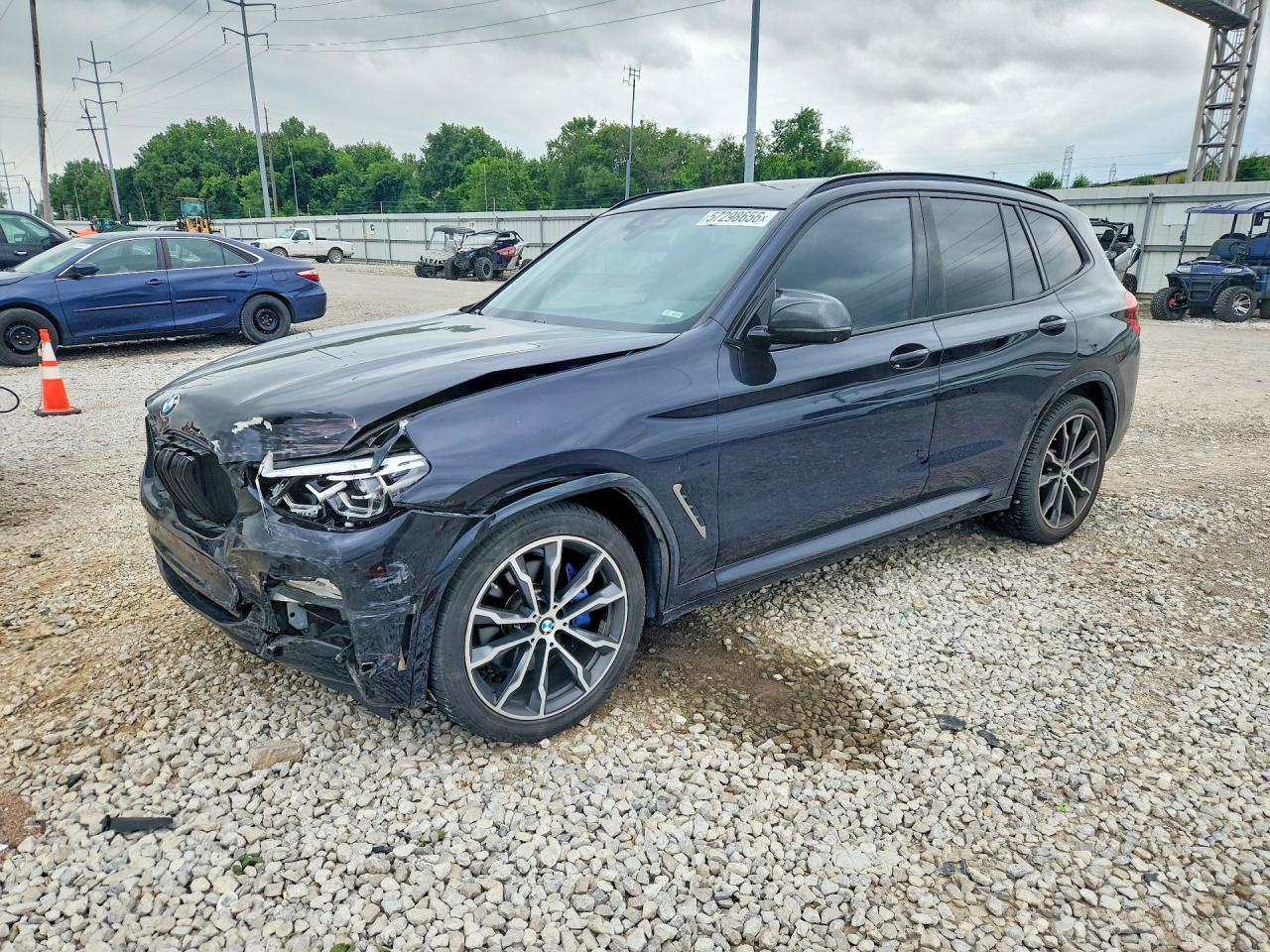 2018 BMW X3 M40i, VIN 5UXTS3C59J0Y94628 — Front end