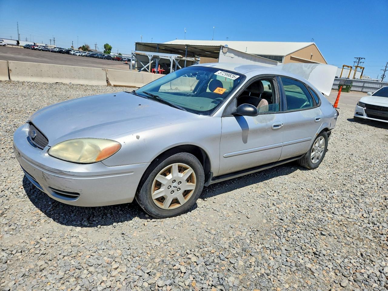 2007 Ford Taurus SE, VIN 1FAFP53U57A185612 — Rear end