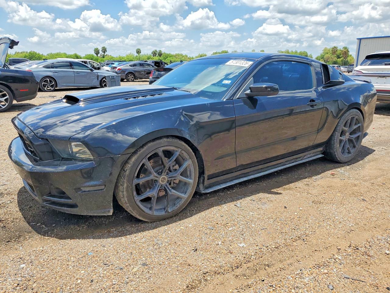 2013 Ford Mustang GT Premium, VIN 1ZVBP8CF6D5284341 — Water / flood