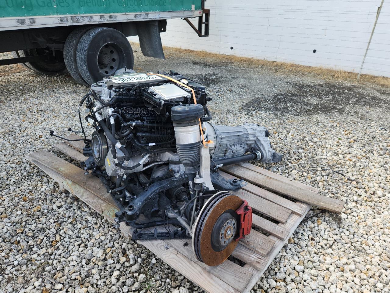 2021 Mercedes-Benz GLE 53 AMG, VIN 4JGFD6BB0MA403861 — Stripped