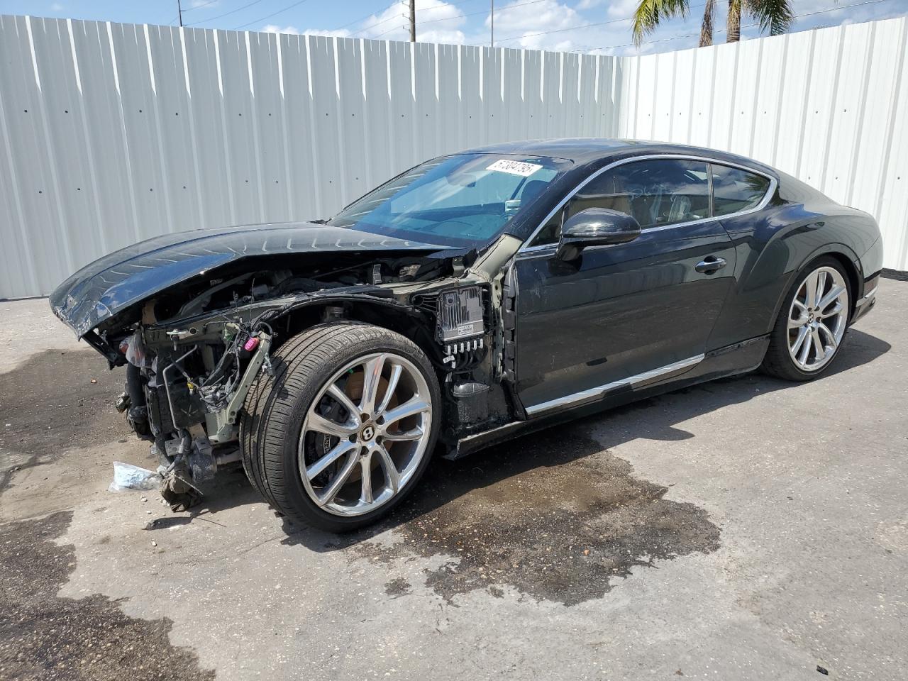 2020 Bentley Continental GT First Edition, VIN SCBCG2ZG9LC075046 — Front end