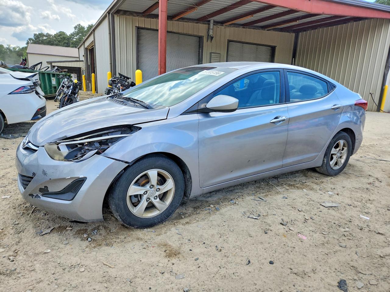 2015 Hyundai Elantra Limited, VIN 5NPDH4AE6FH642679 — Front end