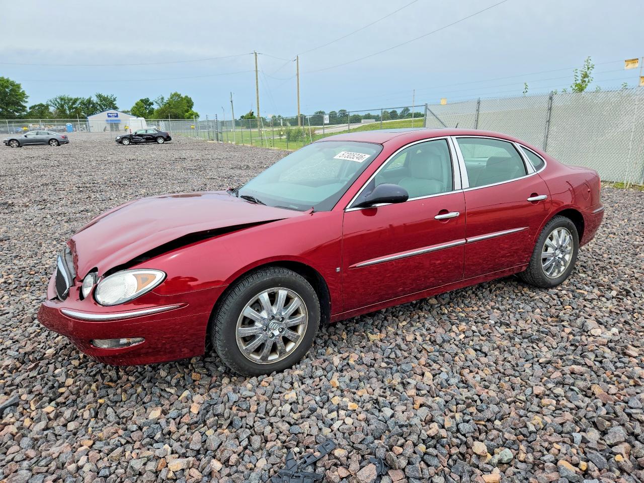 2007 Buick LaCrosse CXL, VIN 2G4WD582171248561 — Перед