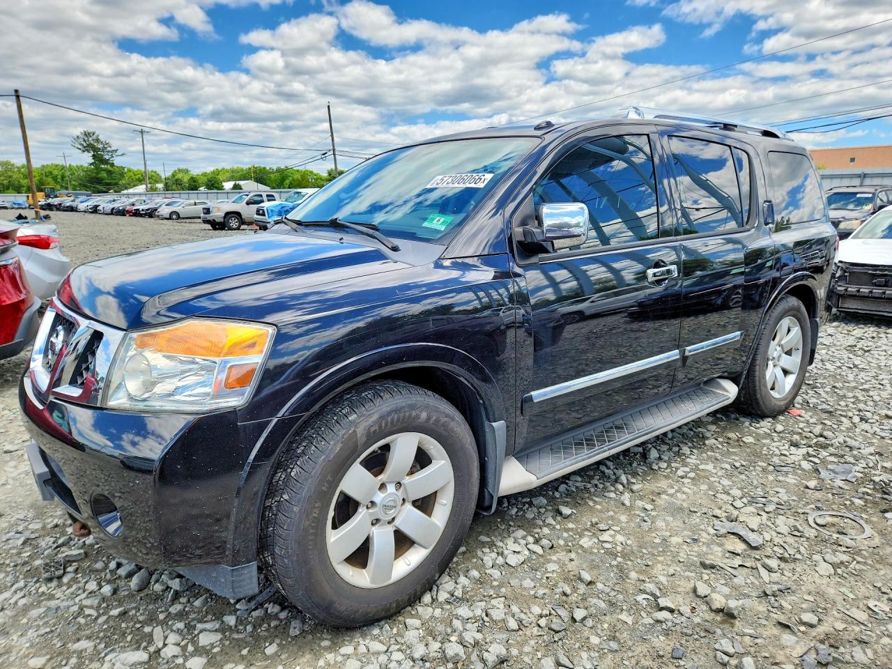 2011 Nissan Armada Platinum, VIN 5N1AA0NC2BN619348 — Мелкие вмятины и царапины
