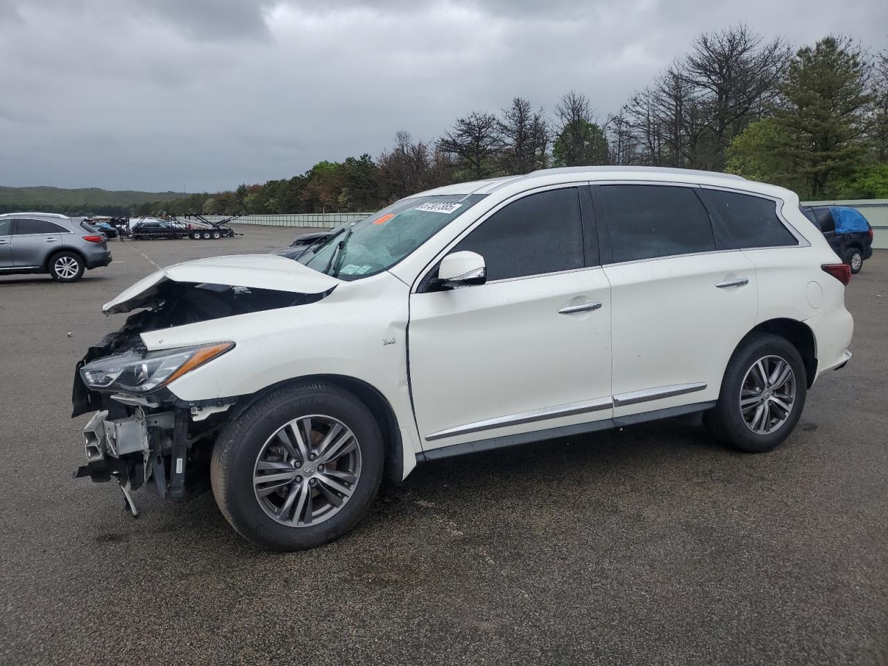 2020 Infiniti QX60 Luxe, VIN 5N1DL0MM5LC512860 — Missing or altered VIN