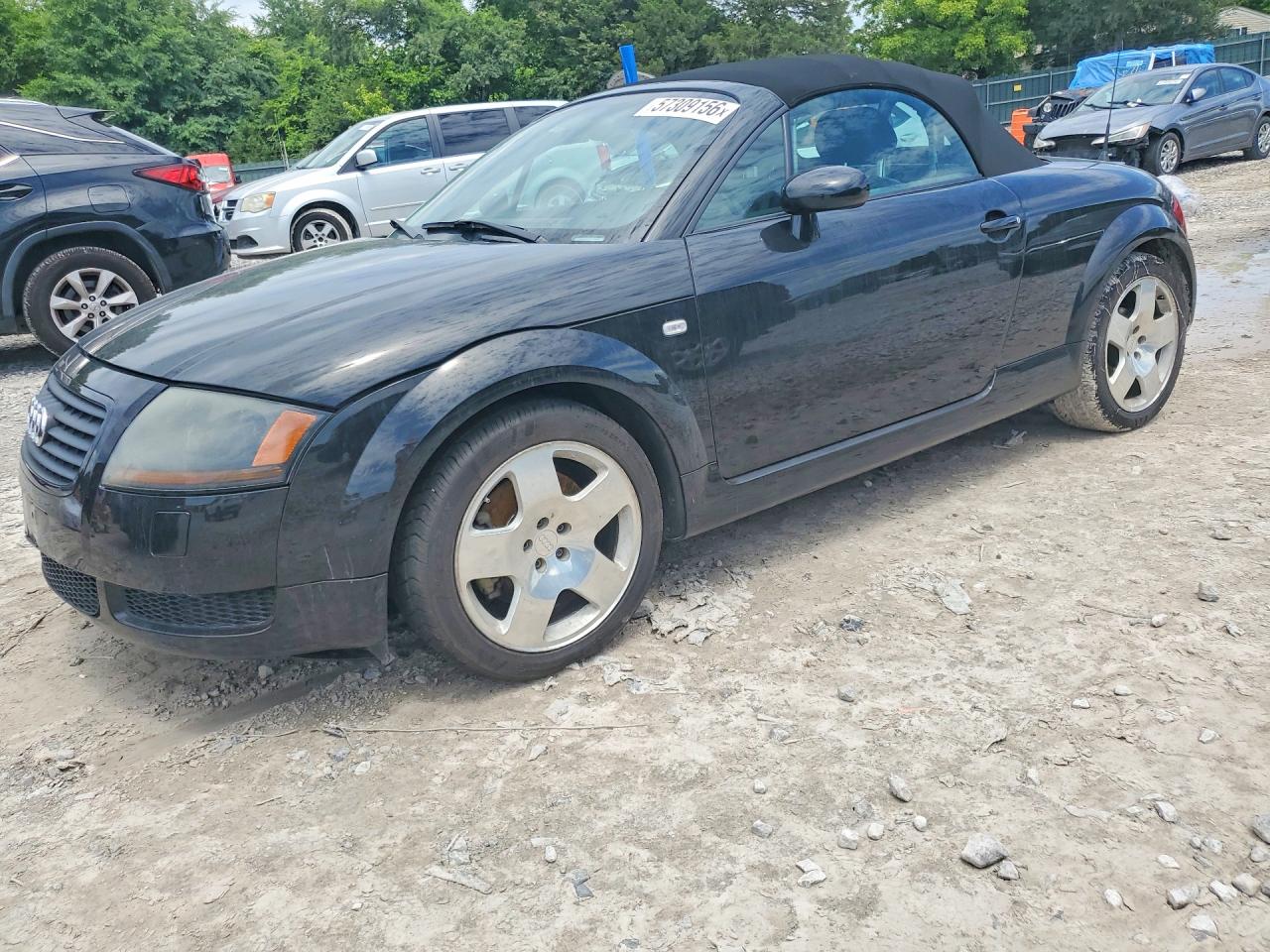2001 Audi TT, VIN TRUUT28N311042832 — Engine fire