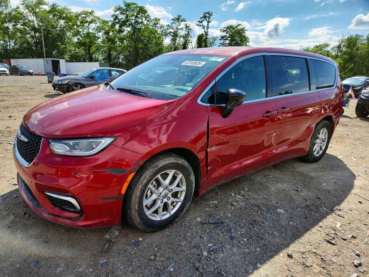 2025 Chrysler Pacifica Select, VIN 2C4RC1BG0SR544991 — Minor dents and scratches