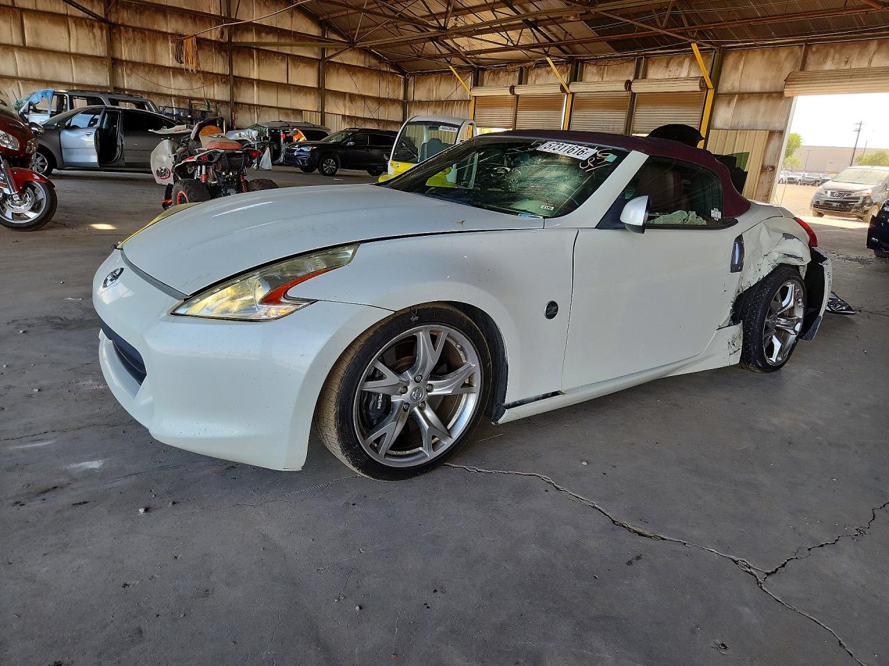 2012 Nissan 370Z Touring, VIN JN1AZ4FHXCM370421 — Rear end