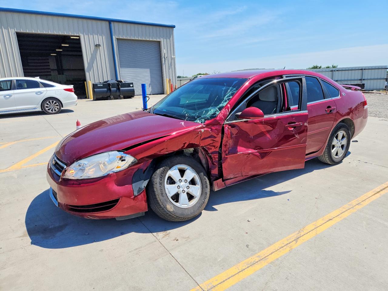 2009 Chevrolet Impala LT, VIN 2G1WT57K791275705 — Front end